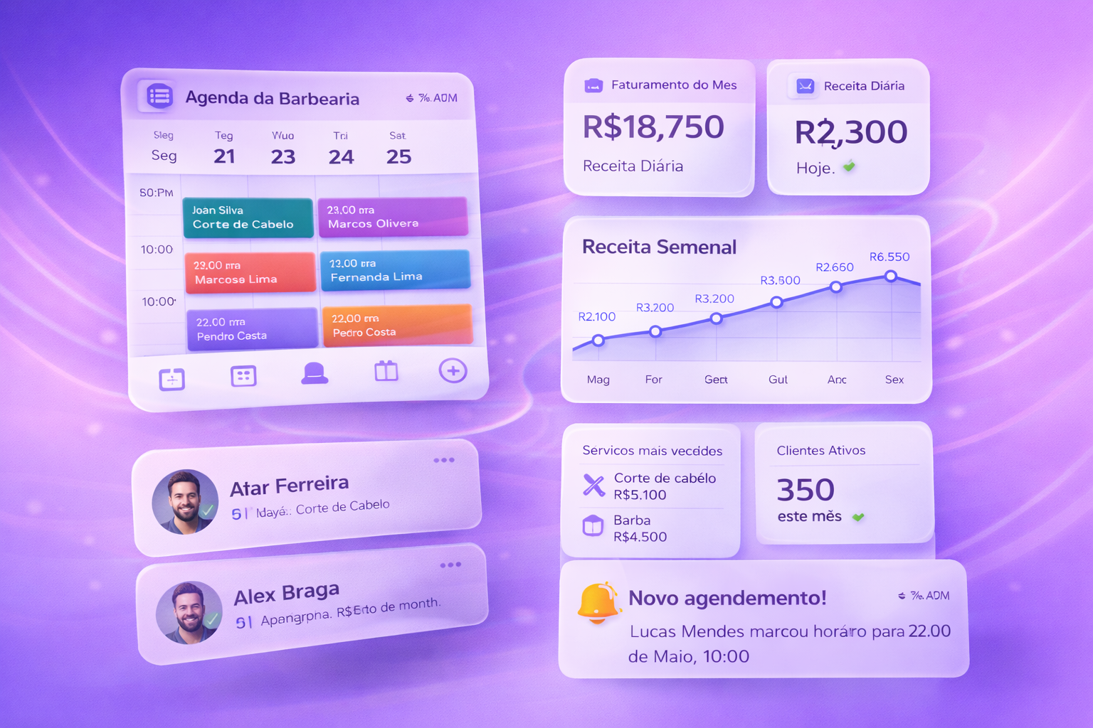 Notificações em tempo real